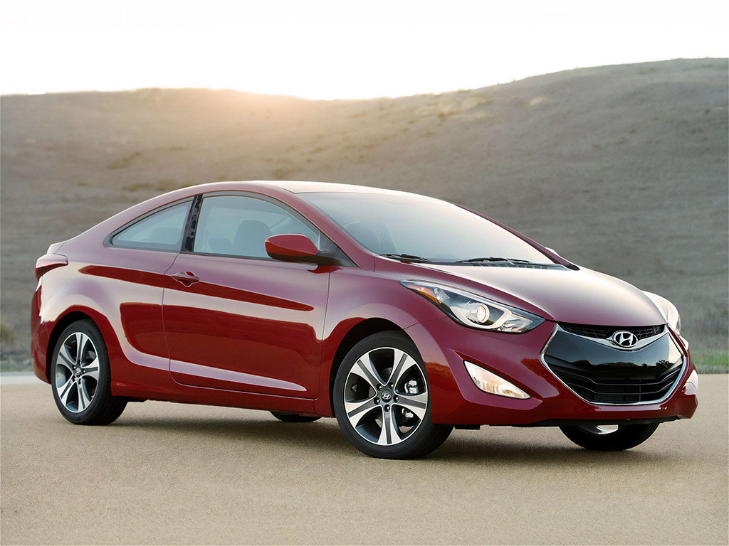 Hyundai Elantra 2013-2014 Coupe Camo Pillar Trim