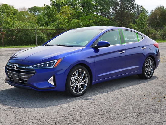 Hyundai Elantra 2013-2020 GT Pillar Post Trim Installation Location