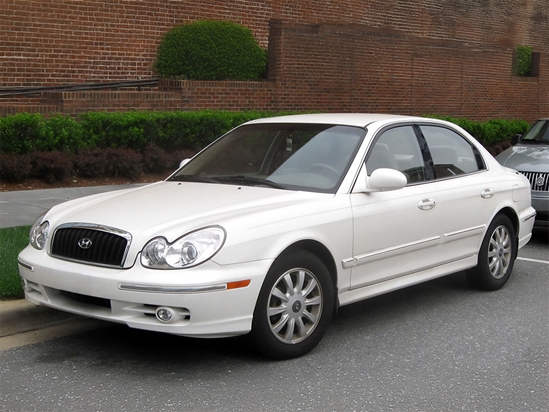 Hyundai Sonata 2002-2005 Camo Pillar Trim