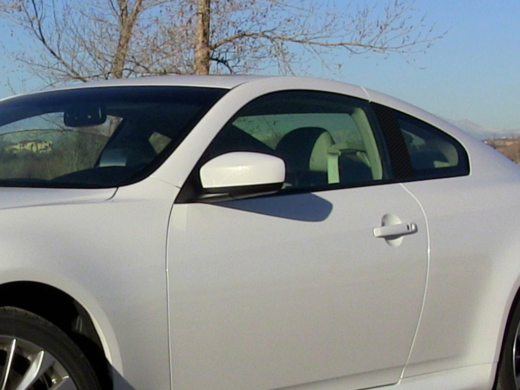 Infiniti G37 2009-2013 Sedan Carbon Fiber Pillar Trim Diagram