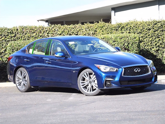 Infiniti Q50 2014-2024 Pillar Post Trim Installation Location