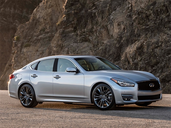 Infiniti Q70 2014-2019 Carbon Fiber Pillar Trim