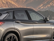 Infiniti QX50 2019-2023 Matte Black Pillar Trim Diagram