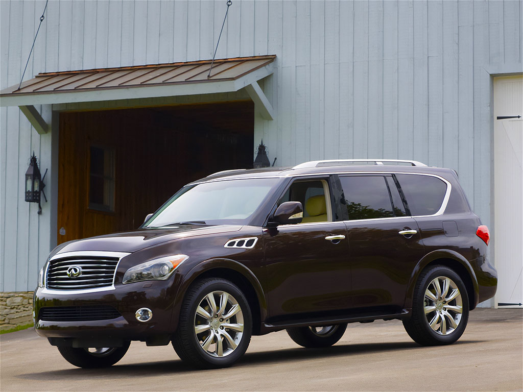 Infiniti QX56 2011-2013 Camo Pillar Trim