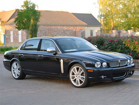 Jaguar XJ-Series 2004-2008 Piano Black Pillar Trim