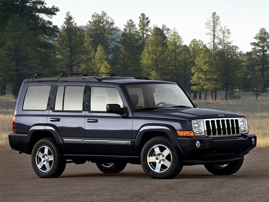 Jeep Commander 2006-2010 Camo Pillar Trim