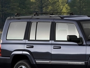 Jeep Commander 2006-2010 Carbon Fiber Pillar Trim Diagram