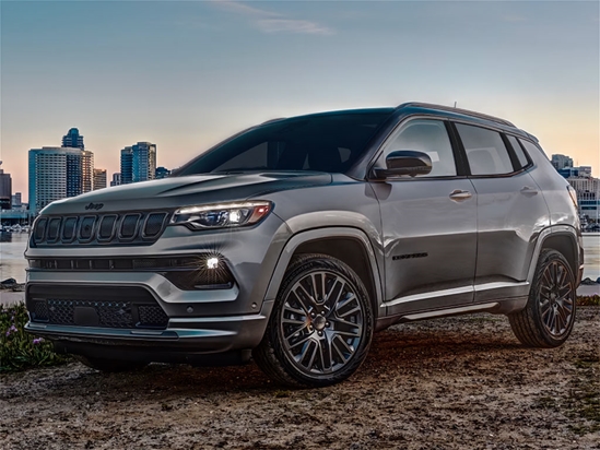 Jeep Compass 2017-2021 Carbon Fiber Pillar Trim