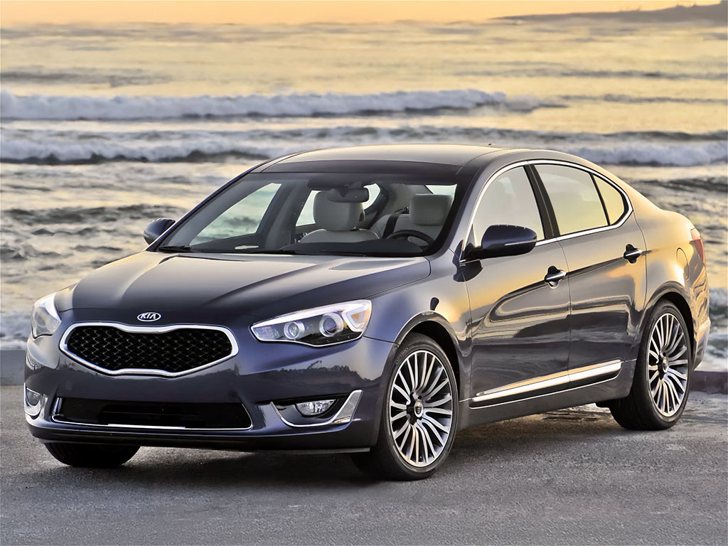 Kia Cadenza 2014-2016 Matte Black Pillar Trim