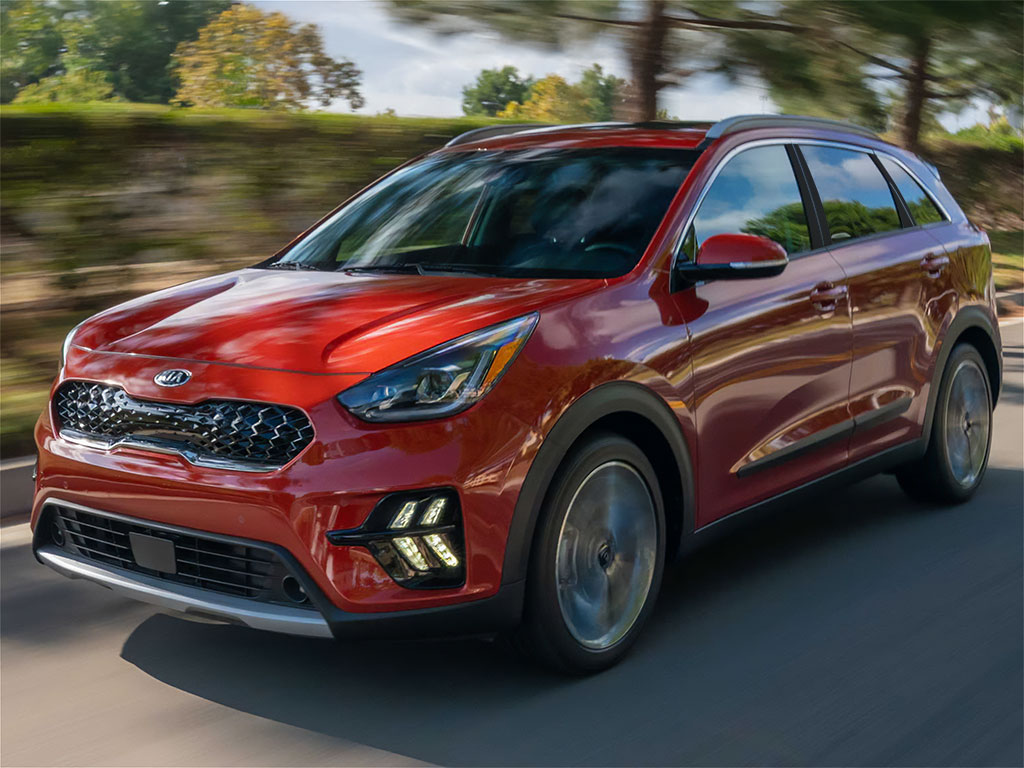 Kia Niro 2017-2023 Piano Black Pillar Trim