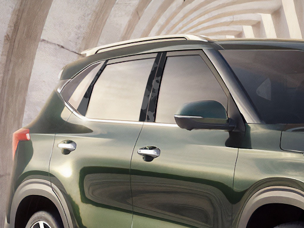 Kia Seltos 2021-2024 Camo Pillar Trim Diagram