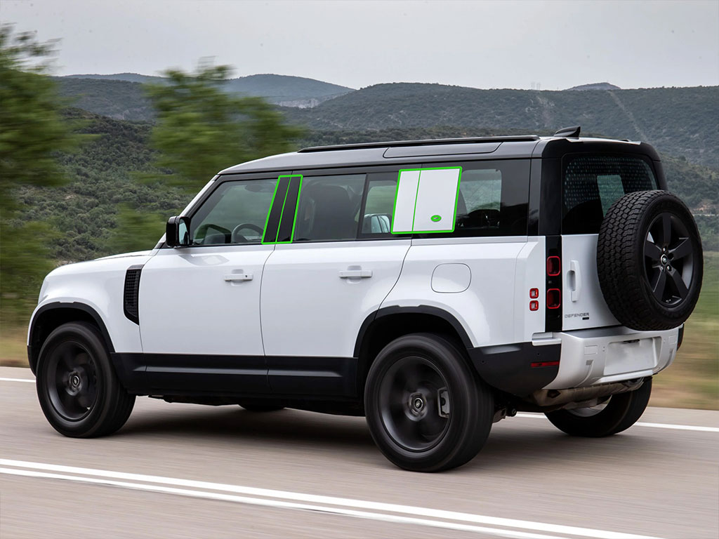 Land Rover Defender 2020-2024 Pillar Post Trim Installation Location