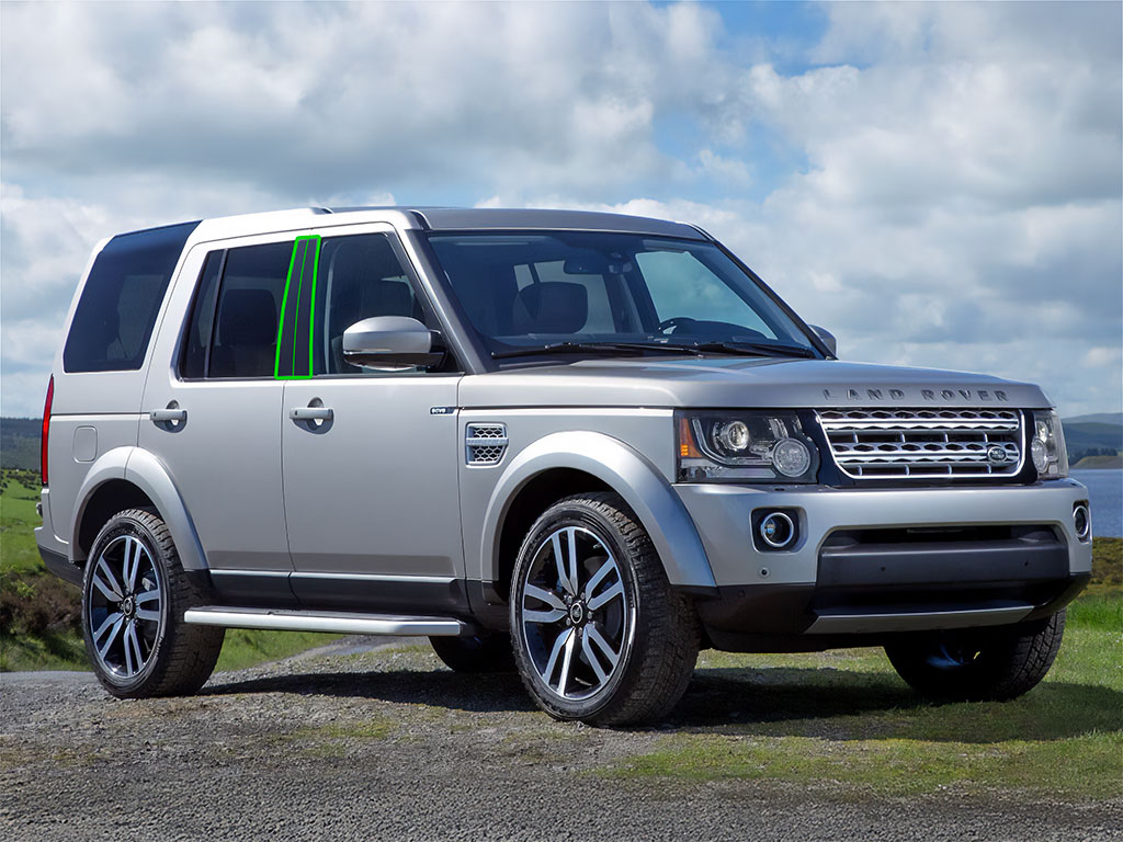 Land Rover LR4 2010-2016 Pillar Post Trim Installation Location