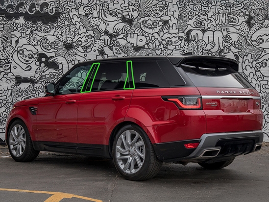 Land Rover Range Rover Sport 2014-2021 Pillar Post Trim Installation Location