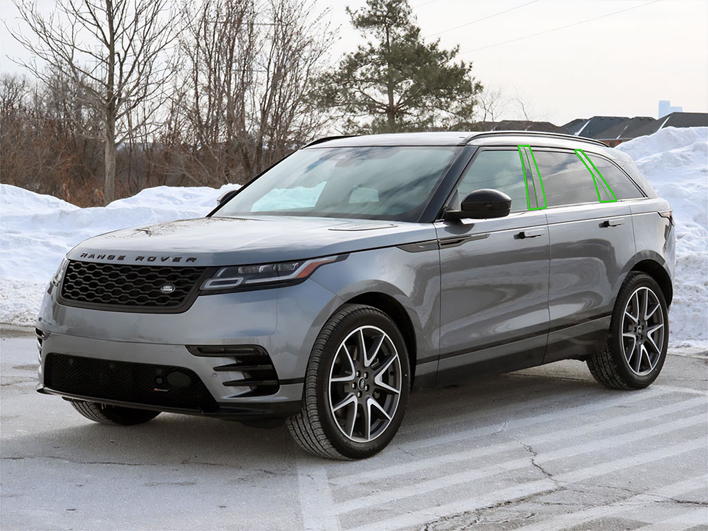 Land Rover Range Rover Velar 2018-2023 Pillar Post Trim Installation Location