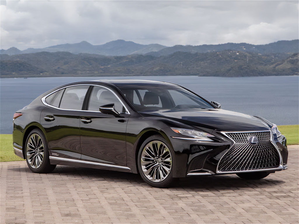 Lexus LS 2018-2023 Piano Black Pillar Trim