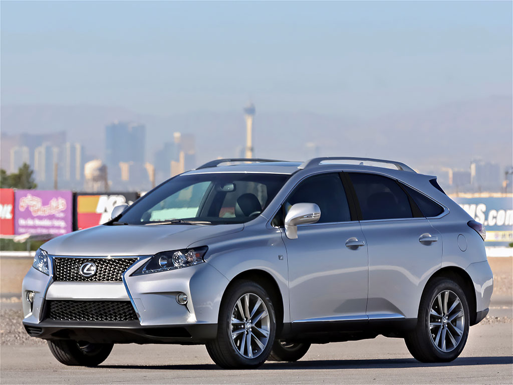 Lexus RX 2010-2015 Carbon Fiber Pillar Trim