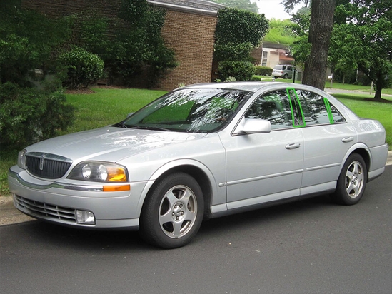 Lincoln LS 2000-2006 Pillar Post Trim Installation Location