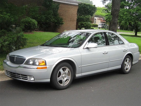 Lincoln LS 2000-2006 Carbon Fiber Pillar Trim