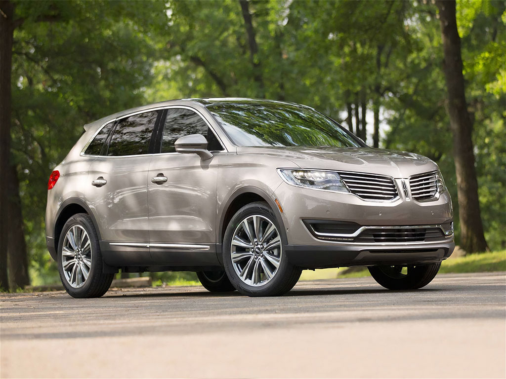 Lincoln MKX 2016-2018 Matte Black Pillar Trim