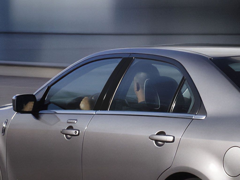 Rtrim™ Lincoln MKZ 2007-2012 Matte Black Pillar Post Trim