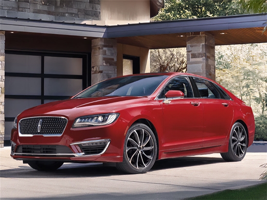 Lincoln MKZ 2013-2020 Matte Black Pillar Trim