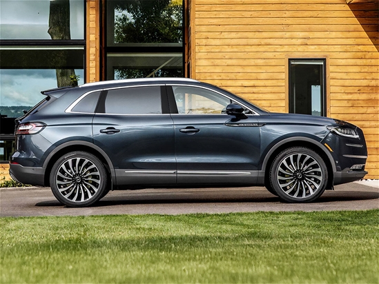 Lincoln Nautilus 2019-2023 Matte Black Pillar Trim