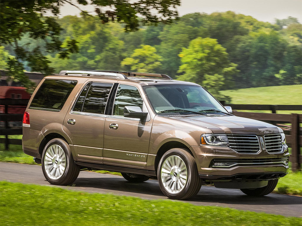 Lincoln Navigator 1998-2017 Matte Black Pillar Trim