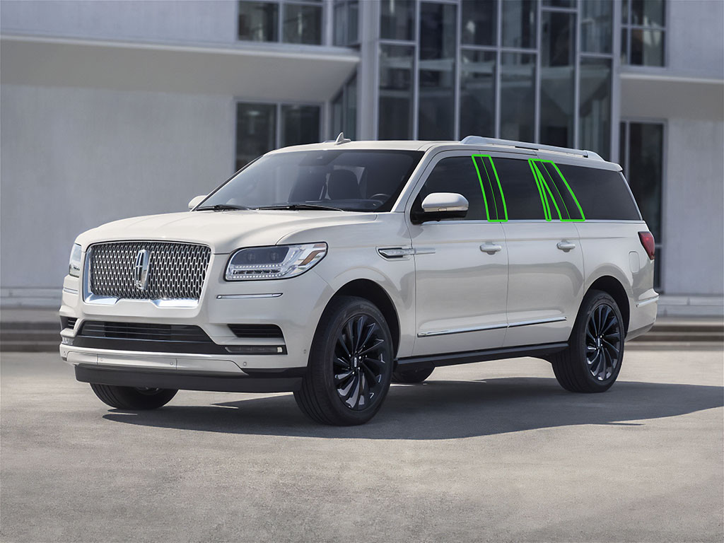 Lincoln Navigator 2018-2024 Pillar Post Trim Installation Location