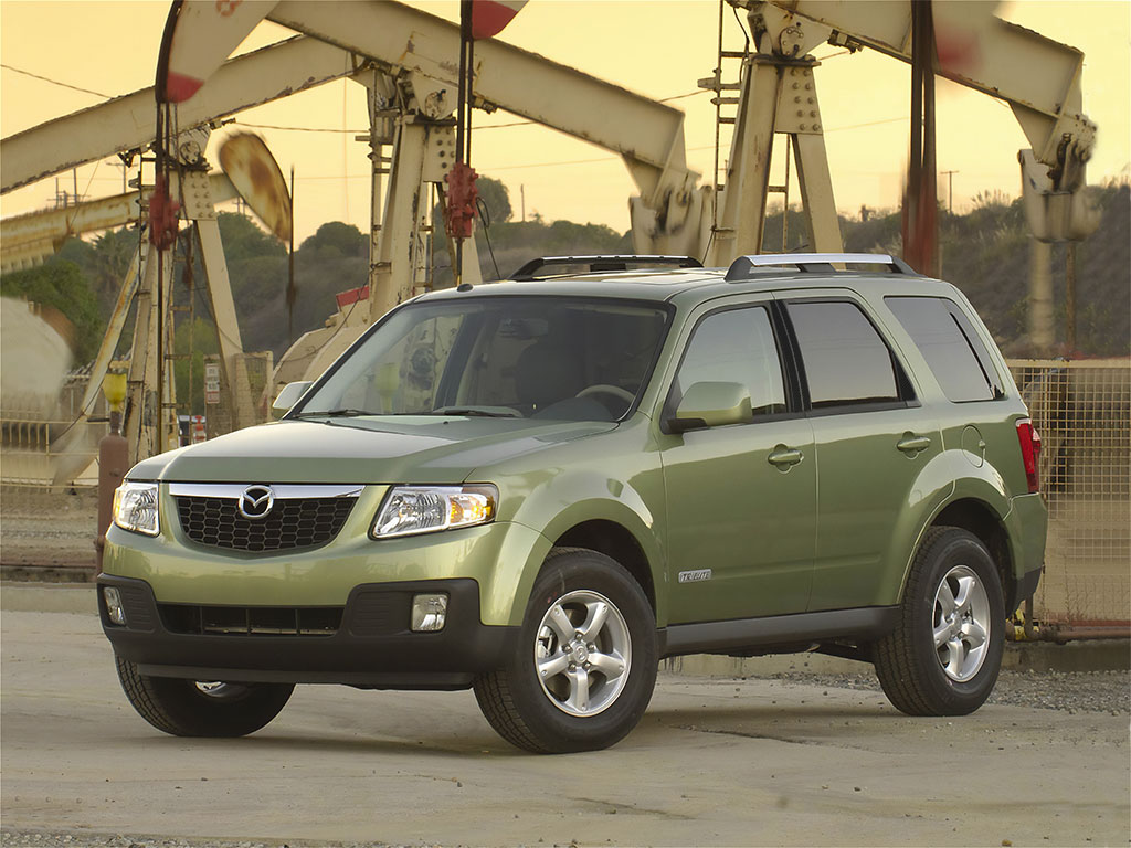 Mazda Tribute 2008-2011 Carbon Fiber Pillar Trim