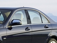 Mercedes-Benz C-Class 2001-2007 Sedan Camo Pillar Trim Diagram