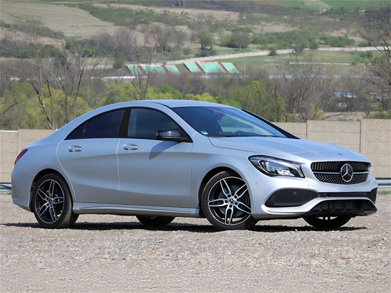 Mercedes-Benz CLA-Class 2014-2018 Matte Black Pillar Trim