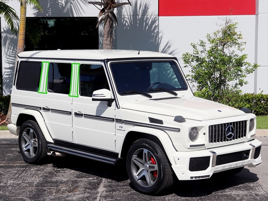 Mercedes-Benz G-Class 2002-2011 Pillar Post Trim Installation Location