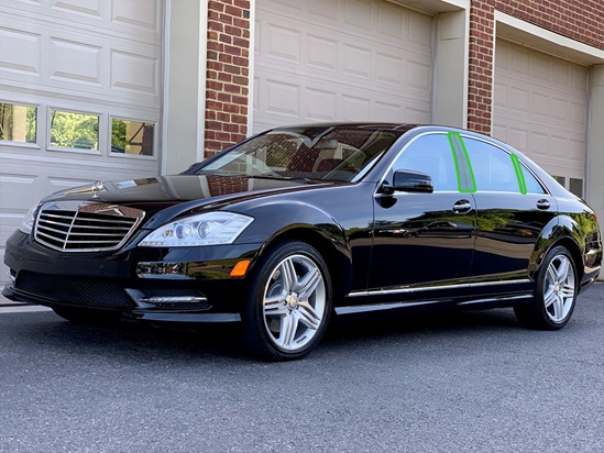 Mercedes-Benz S-Class 2007-2013 Sedan Pillar Post Trim Installation Location