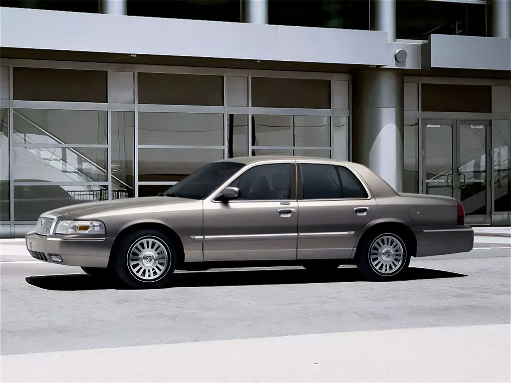 Mercury Grand Marquis 1992-2011 Carbon Fiber Pillar Trim