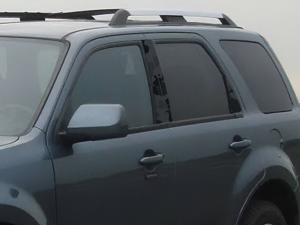 Mercury Mariner 2008-2011 Camo Pillar Trim Diagram