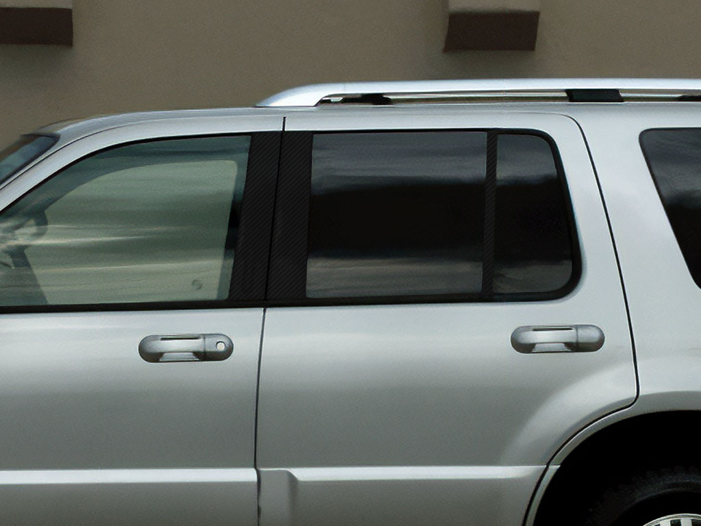 Rtrim™ Mercury Mountaineer 2002-2010 Carbon Fiber Pillar Post Trim