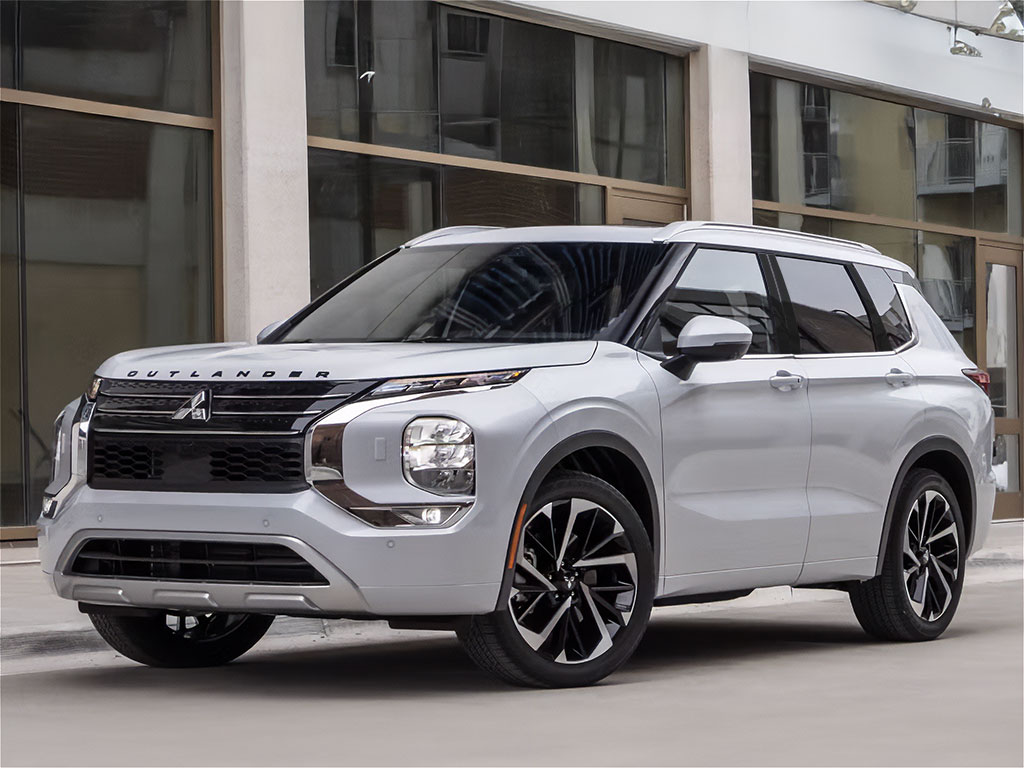 Mitsubishi Outlander 2014-2021 Piano Black Pillar Trim