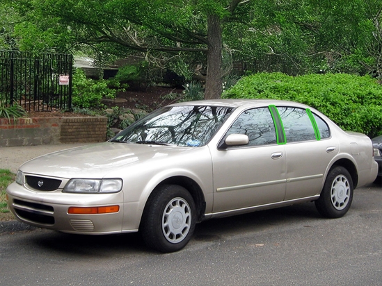 Nissan Maxima 1995-1999 Pillar Post Trim Installation Location