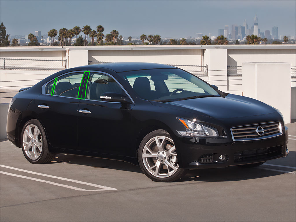 Nissan Maxima 2009-2014 Pillar Post Trim Installation Location