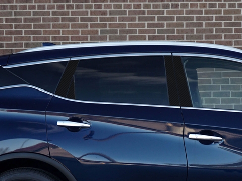 Rtrim™ Nissan Murano 2015-2023 Carbon Fiber Pillar Post Trim