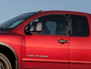 Nissan Titan 2004-2015 Extended / King Cab Camo Pillar Trim Diagram