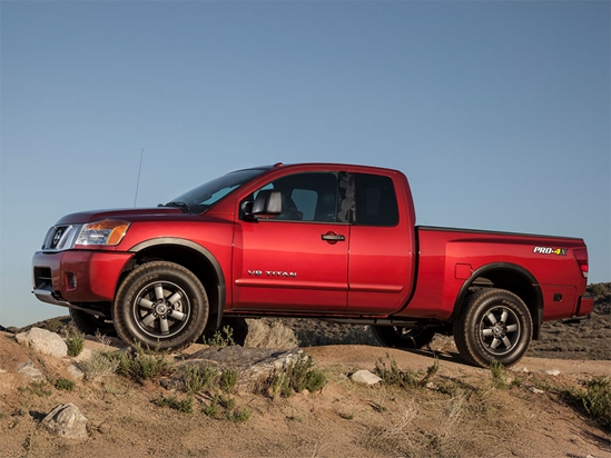 Nissan Titan 2004-2015 Extended / King Cab Camo Pillar Trim