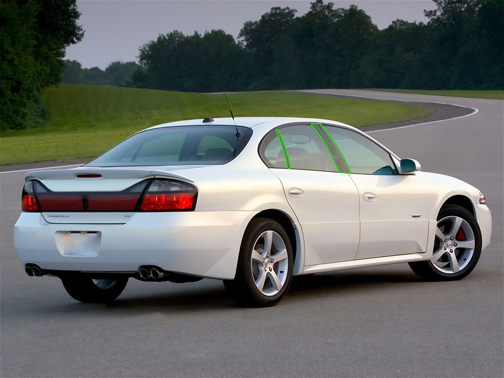 Pontiac Bonneville 2000-2005 Pillar Post Trim Installation Location