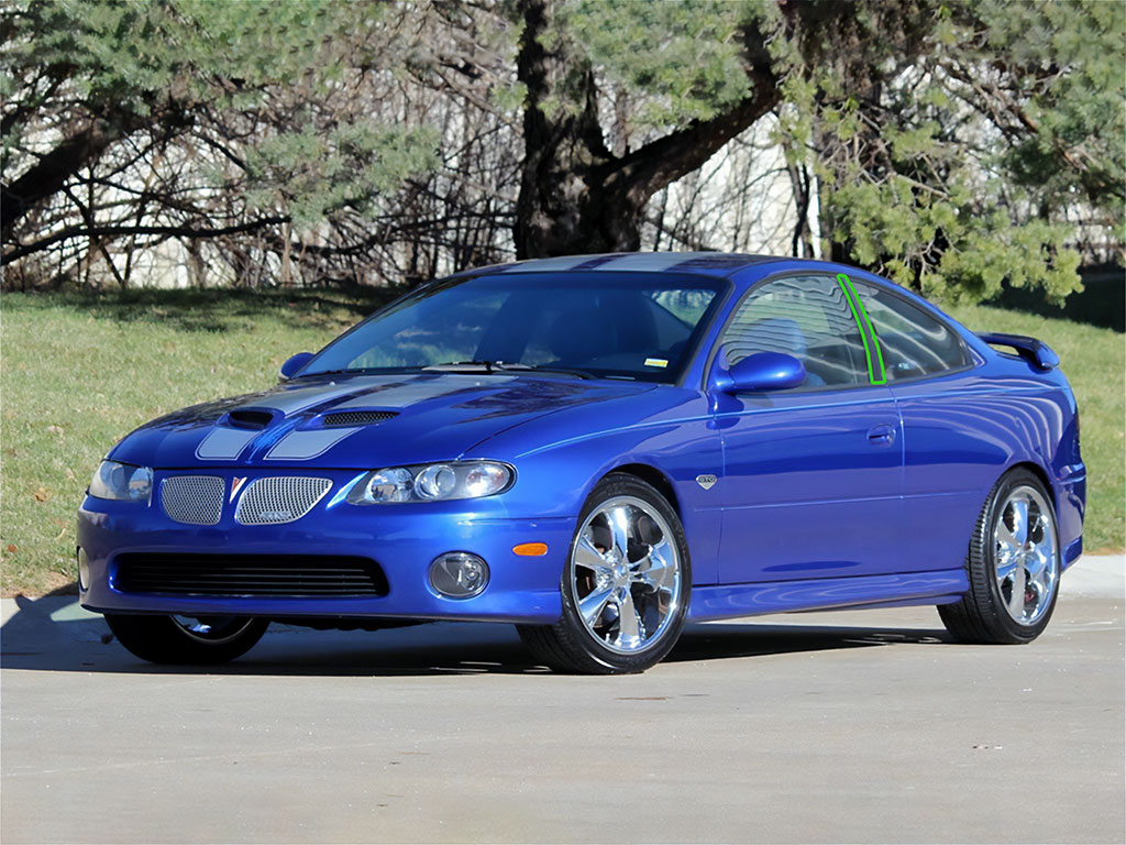 Pontiac GTO 2004-2006 Pillar Post Trim Installation Location