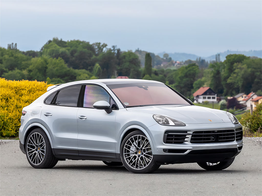 Porsche Cayenne 2018-2023 Carbon Fiber Pillar Trim