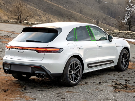 Porsche Macan 2022-2023 Pillar Post Trim Installation Location