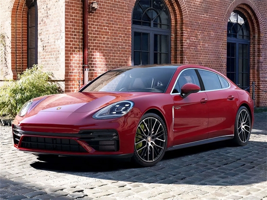 Porsche Panamera 2017-2023 Piano Black Pillar Trim