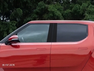 Rivian R1T 2022-2024 Gloss Black Pillar Trim Diagram