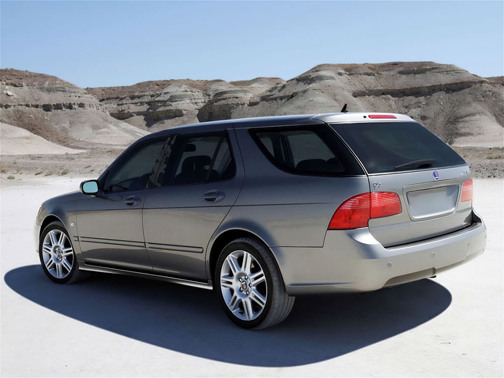 Saab 9-5 2006-2010 Wagon Camo Pillar Trim